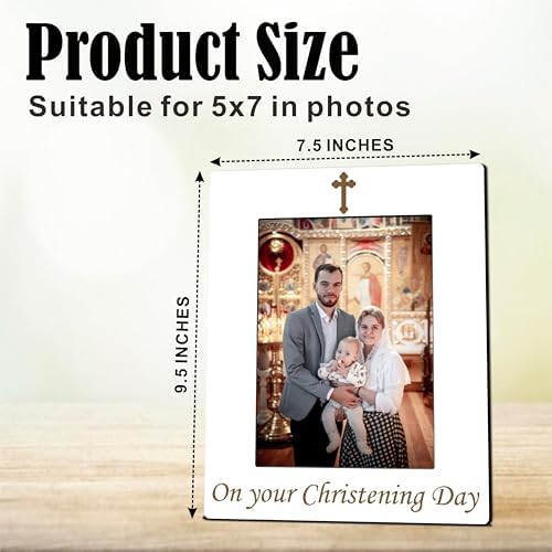 Cudwid New Baby Wooden Frame 5x7 Inch Keepsake