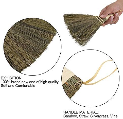 FTVOGUE Soft Straw Angle Broom for Easy Cleaning