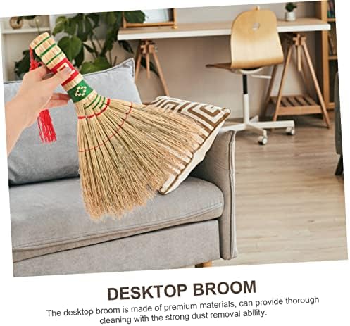 Lightweight Soft Bristle Sweeping Broom for Hard to Reach Areas