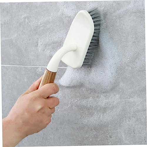 Hoement 2pcs Hard Bristle Floor Brush Set
