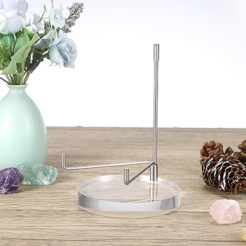 Hipiwe Adjustable Metal Arm Easel with Acrylic Base 1