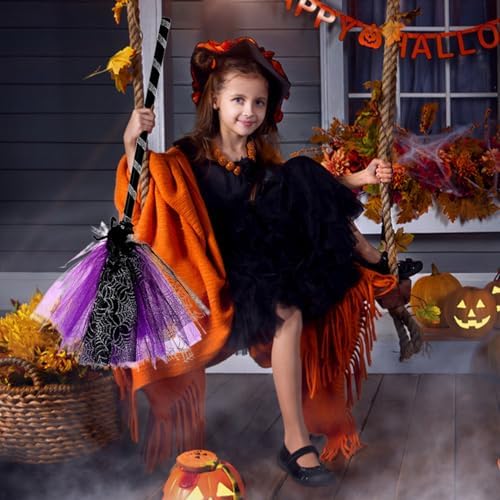 Ragyzity Witch Broom Halloween Costume Prop