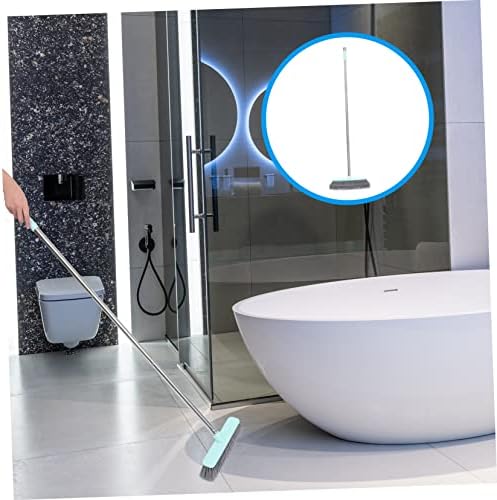 HOUDERCO Long Handle Floor Cleaning Brush with Soft Bristles