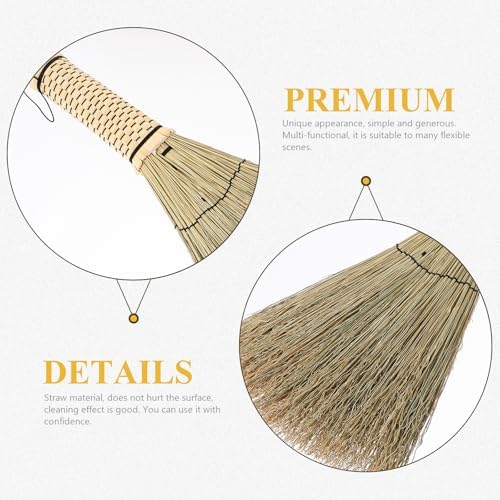Kichvoe Mini Corn Broom for Multi Surface Cleaning 1