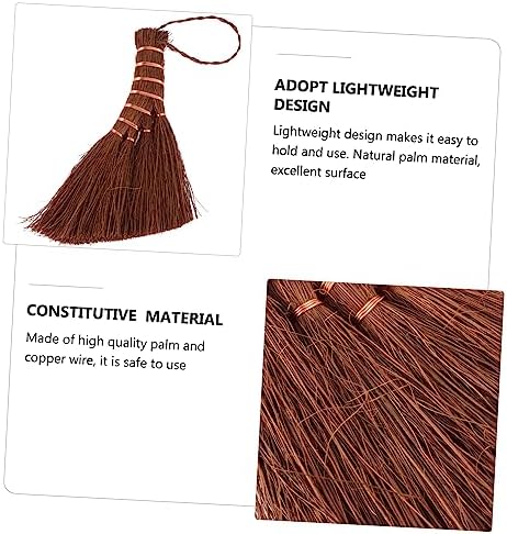 3 Pcs Durable Easy to Store Mini Broom Set