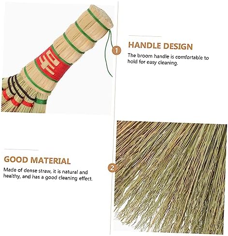 FOMIYES Chinese Style Handmade Dust Brush Broom