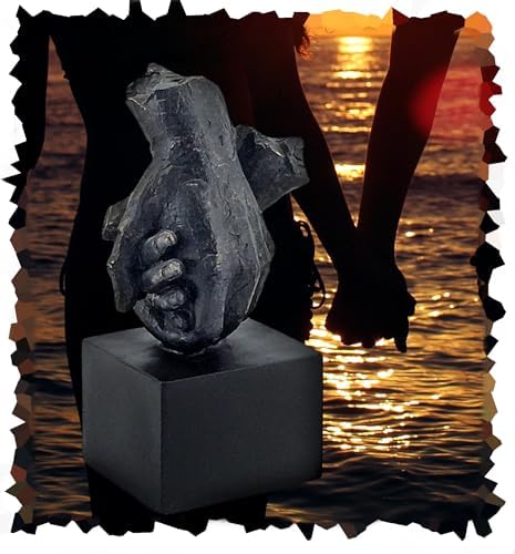 Bellaa Hand Statue Pinky Swear Promise Gift Sculpture