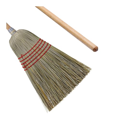 Boardwalk Corn Fiber Broom 535 Length Natural Bristles 6Carton