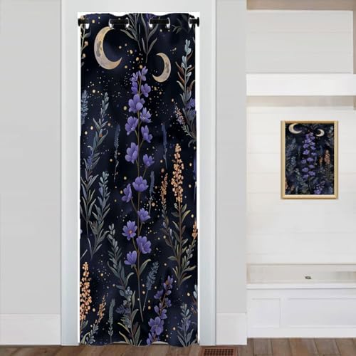 Lavender Flower Door Curtain for Kids and Adults