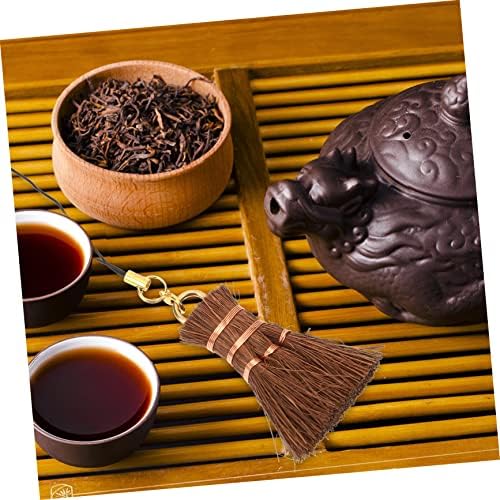 Hand Broom for Tea Ceremony Cleaning - Portable Palm Fiber Duster
