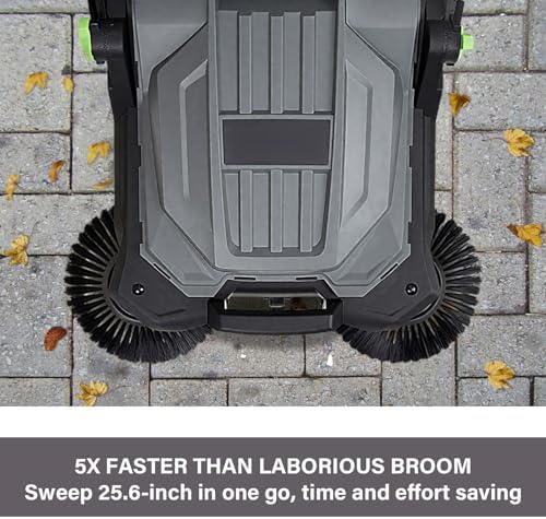 256 Push Floor Sweeper with 5-Gallon Container 1