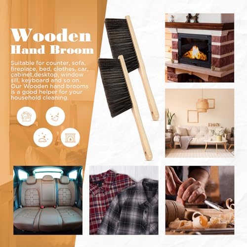 Tioncy 16 Piece Wooden Dust Brush Set