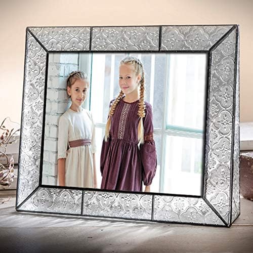 Clear Glass Picture Frame 8x10 Horizontal Display