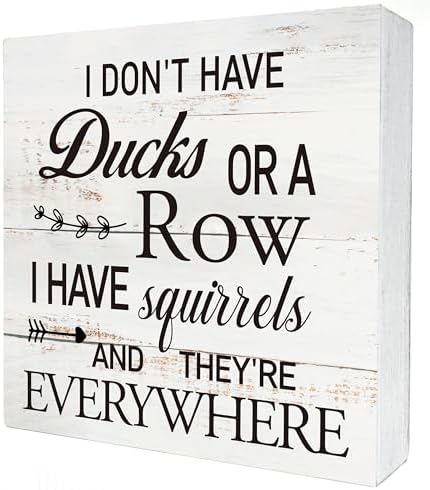 Funny Office Quote Wooden Box Sign 5x5 Inch 1