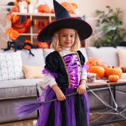 Veemoon Halloween Witch Broom Costume Prop 1