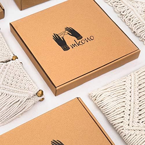 Mkono Macrame Curtain Boho Doorway Decoration