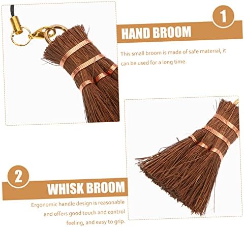 Hand Broom for Tea Ceremony Cleaning - Portable Palm Fiber Duster