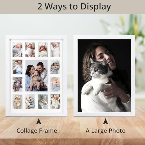 Hodeframe School Year Picture Frame - 12x16 Multi-Photo 2 Pack