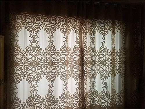 1 Panel Grommet Top Sheer Curtain for Living Room Bedroom