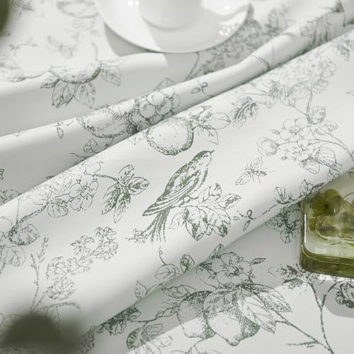 Jinchan 95 Blackout Floral Curtains 2 Panels