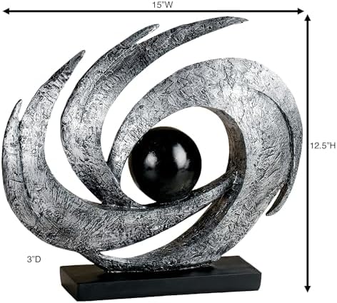 Touch of Class Contemporary Earths Motion Table Sculpture 1