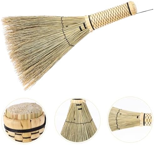 Homoyoyo Mini Straw Broom for Home Cleaning 1