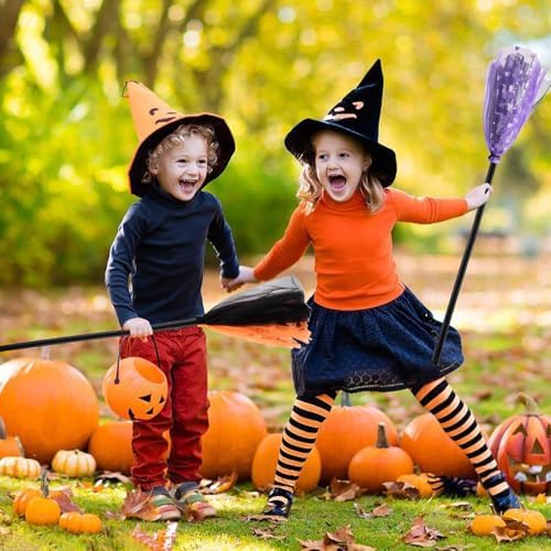 2pcs Halloween Witch Broom Costume Prop