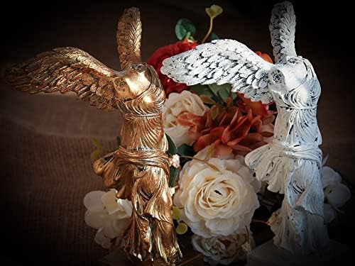 Winged Victory of Samothrace Statue 94 H Gold Bronze Resin Sculpture