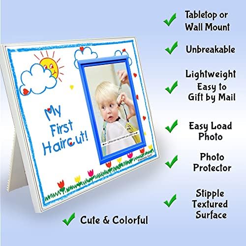 My First Haircut Picture Frame - 825 x 7 in