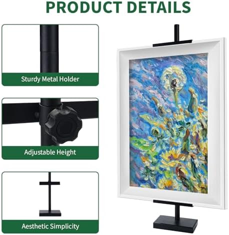 Amaauto Adjustable Metal Easel Stand for 29 Frames