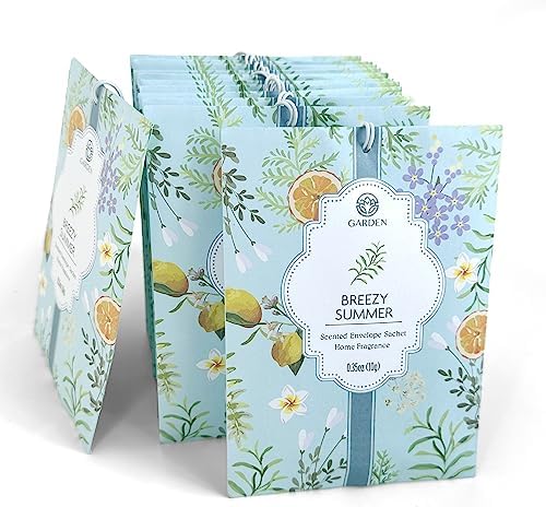 Breezy Summer Scented Sachets - 12 Pack