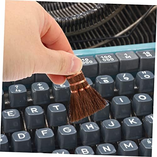 Mini Palm Broom Set for Tea Ceremony and Home Cleaning 1