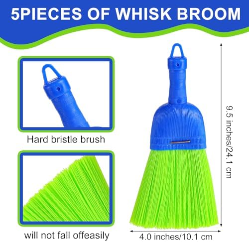 5 Pcs Poly Fiber Hand Broom with Hang Hole 1