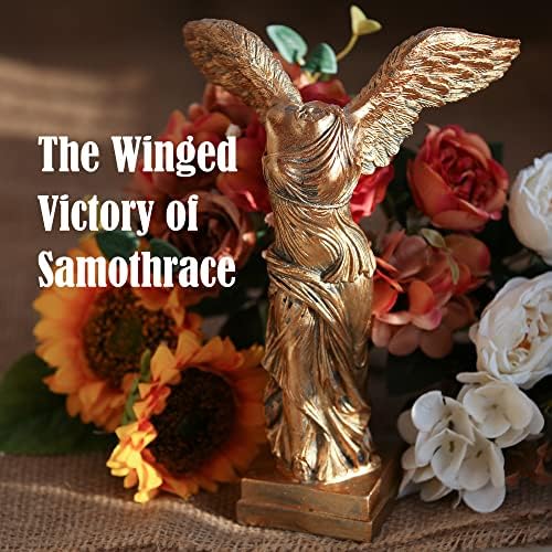 Winged Victory of Samothrace Statue 94 H Gold Bronze Resin Sculpture
