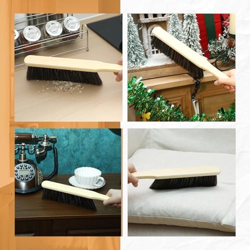 Tioncy 16 Piece Wooden Dust Brush Set