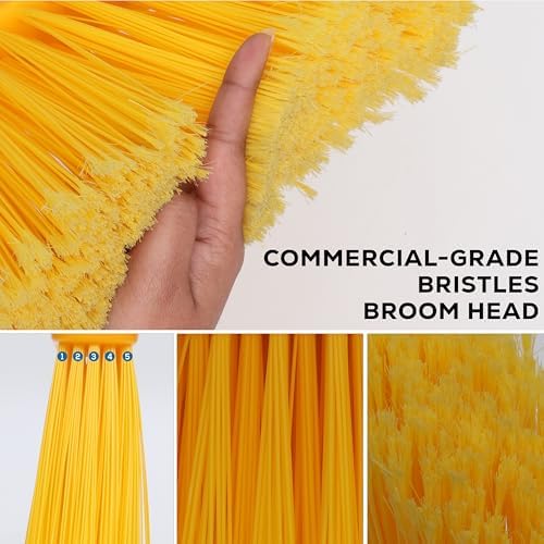 KLEEN HANDLER Angle Broom Head - Yellow