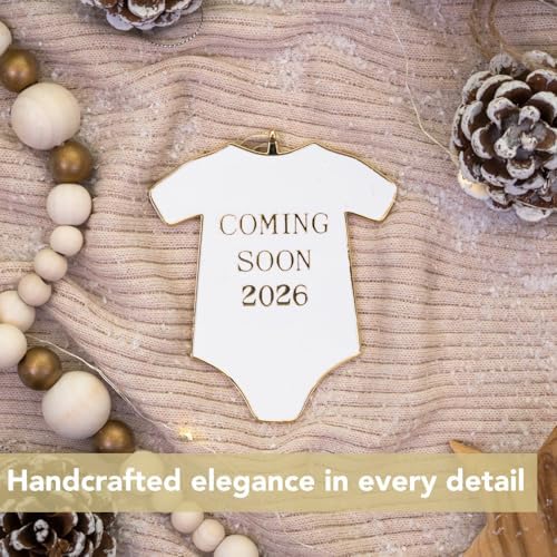 Bee Baby Coming Soon 2026 Ornament Pregnancy Keepsake