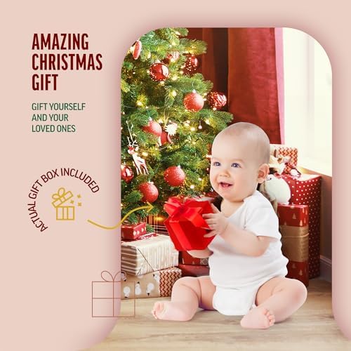 Klikel Babys First Christmas Ornament 2024 Silver 1
