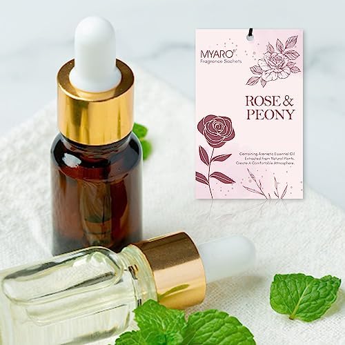 MYARO 12 PCS Scented Sachets for Closet and Drawer