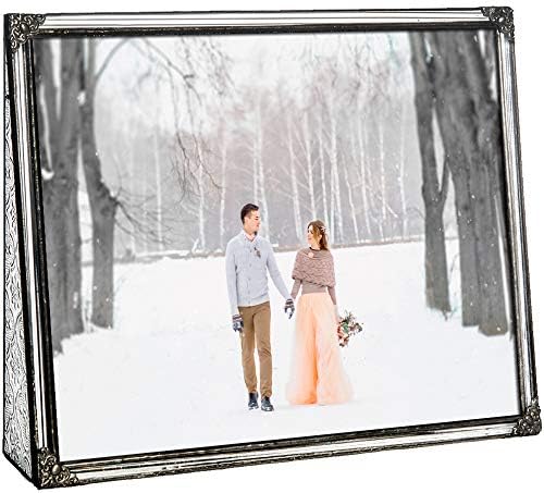 J Devlin Glass Art 8x10 Clear Wedding Frame