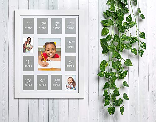 Kate Milo School Year Photo Frame White