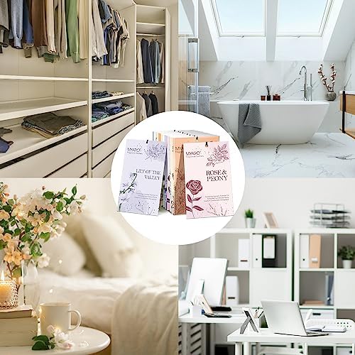 MYARO 12 PCS Scented Sachets for Closet and Drawer