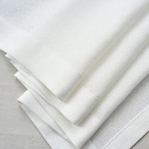 Ftinala Off White 90 Inch Curtains 2 Panels Set