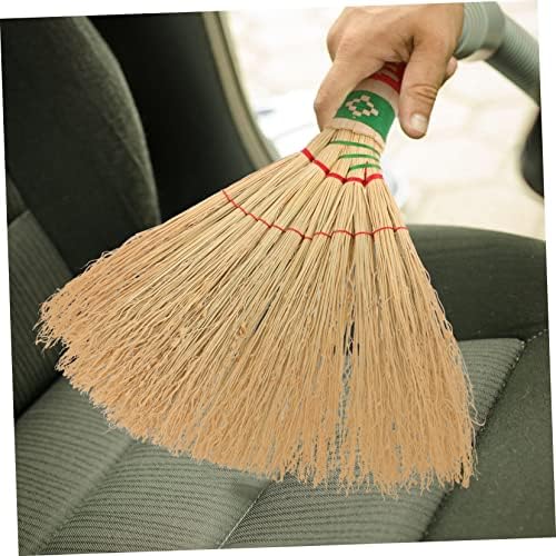 Hemoton Woven Handheld Broom for Home Cleaning