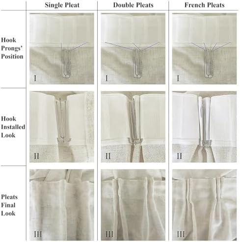Ftinala Off White Sheer Curtains 96 2 Panels with Tie-Back