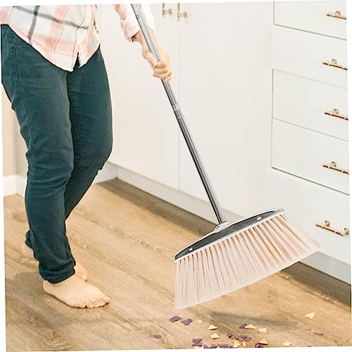 SOIMISS Heavy-Duty Long Handle Broom for Cleaning