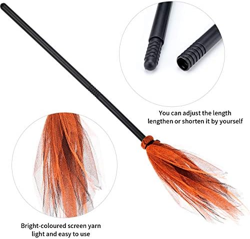Boao 3 Pcs Halloween Witch Broom Props 1