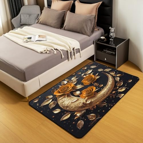 Erosebridal Rose Floral Area Rug 411 x 33