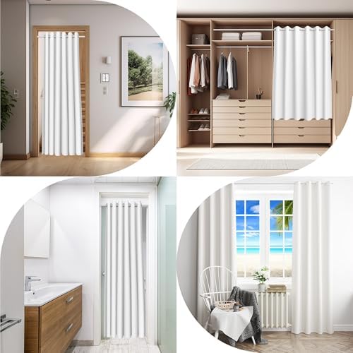 YungHo Forest Flower Door Curtain Panel 34x80