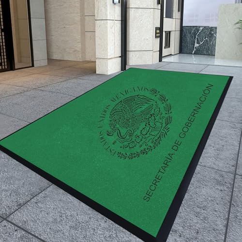 Custom Doormat with Logo - Non Slip Washable Area Rug 1
